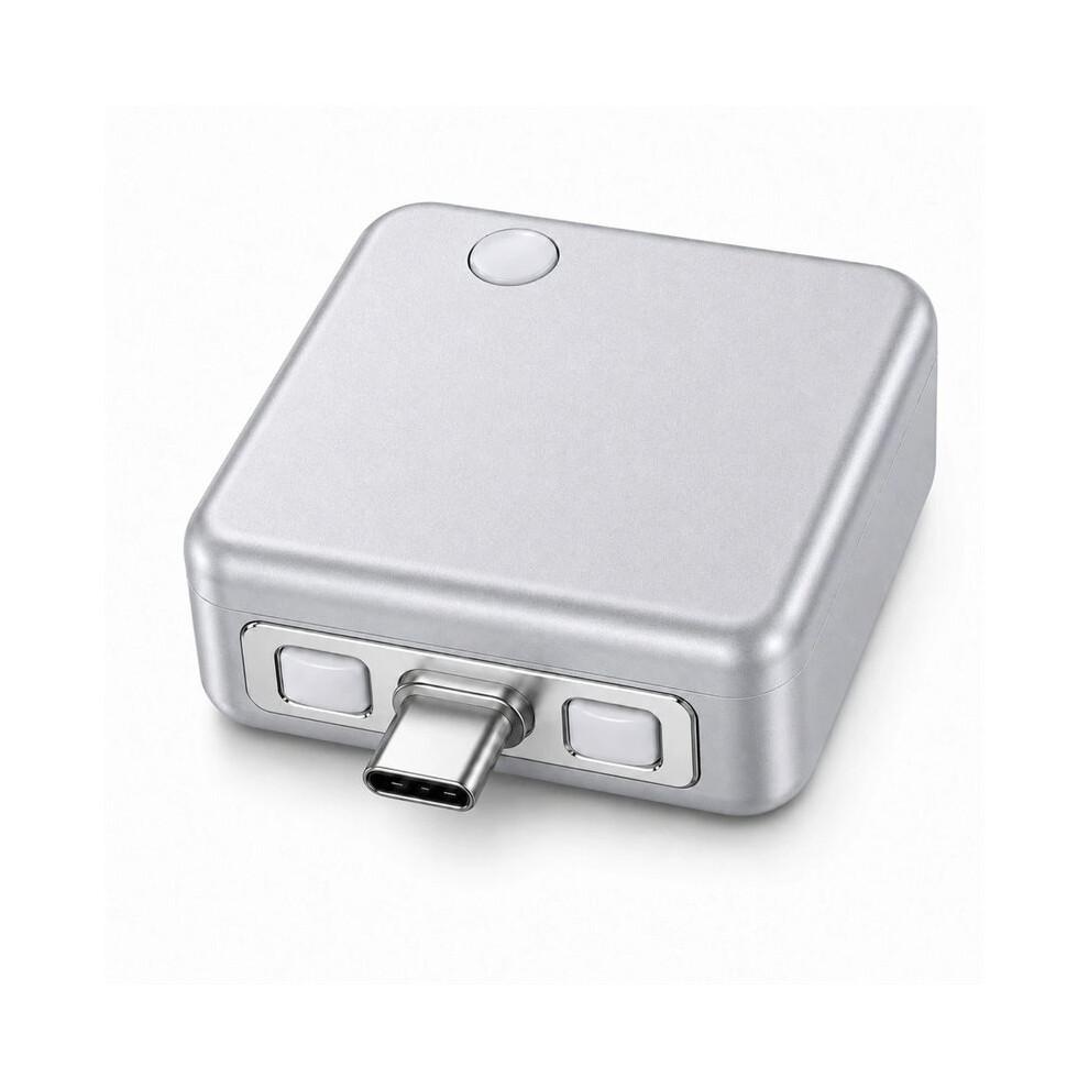 Adaptador de Carga Tipo-C Separador de Carga Completa de 140W Protección contra Sobrecarga Apagado Automático para Dispositivos Tipo-C