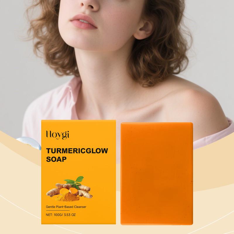 Turmeric Body Cleansing Soap Effective Dark Spot Lightening For Underarm Legs Brightening Moisturizing Face Wash Tender Skin Solution