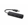 Buffalo BUFFALO USB Hub USB2.0 Bus Powered 4 Ports Black BSH4U055U2BK [Compatible with Nintendo Switch/Windows/Mac]