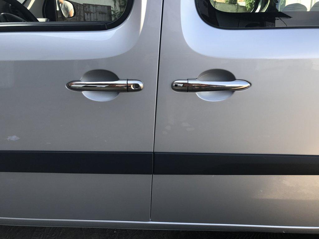 

Накладки на ручки (нерж) 3 шт, Carmos - турецкая сталь для Mercedes Citan 2013- гг