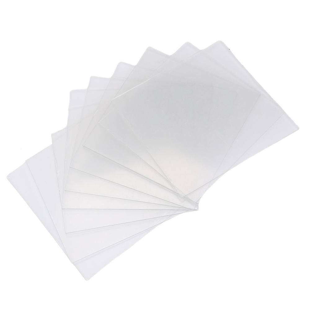 20 Pcs Solar Auto Darkening Clear Cover Lens Replacement Replacement Lens Kit Welding Helmet