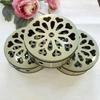 Hollow Out Incense Burner Box with Handle Lid Mosquito Incense Box Sandalwood Box  Home Decorative