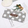 Canvas Pencil Case Aesthetic Geometric Pattern Smooth Sturdy Zipper Portable Large Capacity for Office Workers Stationery Organizer