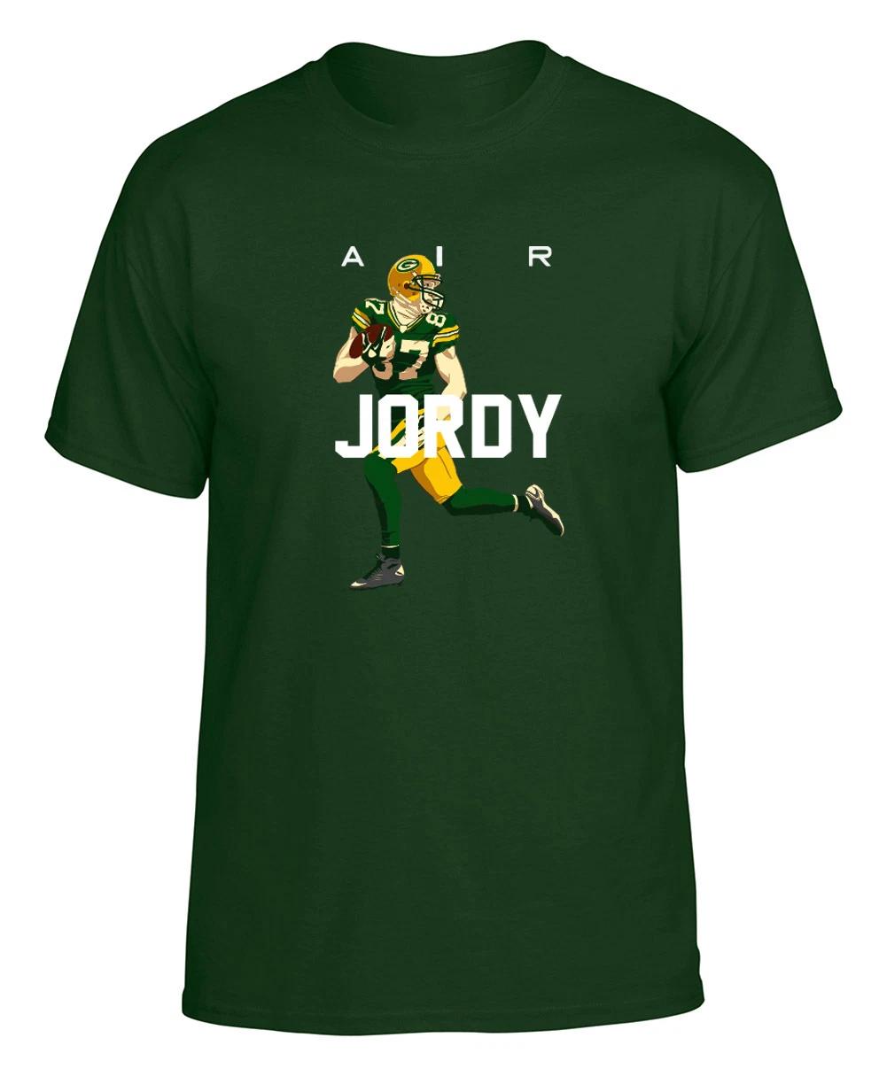 Green Bay Packers Jordy Nelson AIR PIC jersey T-shirt Shirt XS
