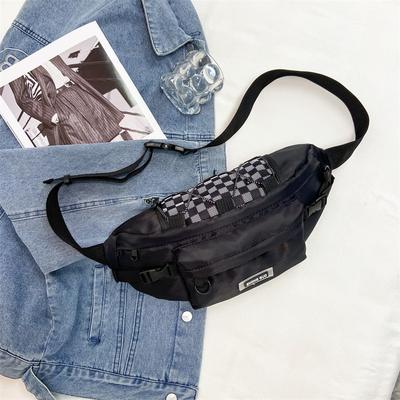 Sports Bag Small Satchel 2025 New Trendy Brand Ins Leisure Bag Shoulder Small Satchel Fashion Waist Bag Breast Bag