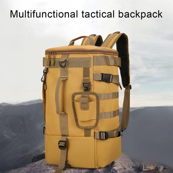 Taška na rybářské vybavení Velkokapacitní batoh s kapsami na pruty Vodotěsná Oxfordská tkanina Rybářský batoh Všestranný organizér na rybářské vybavení