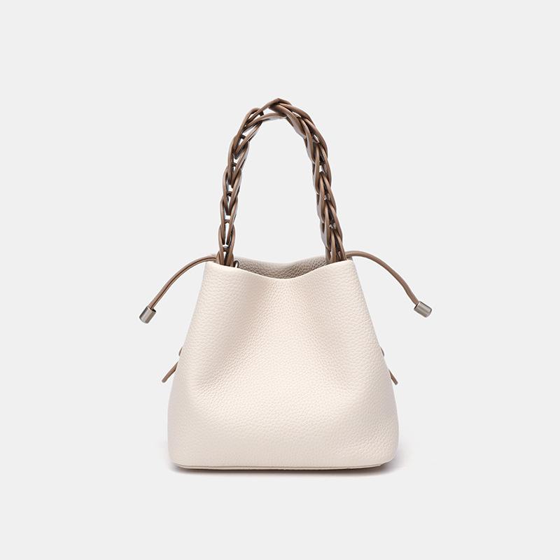 Bucket Bag Women's 2025 New Summer Versatile Shoulder Messenger Bag Women's Niche Commuter Portable Women's Bag Small