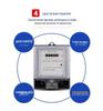 220V Cross-Border Smart Household Energy Meter - English Version