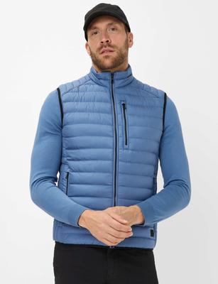 Winter Jacket BRAX Quilted Vest Style WILLIS Storm Blue Black