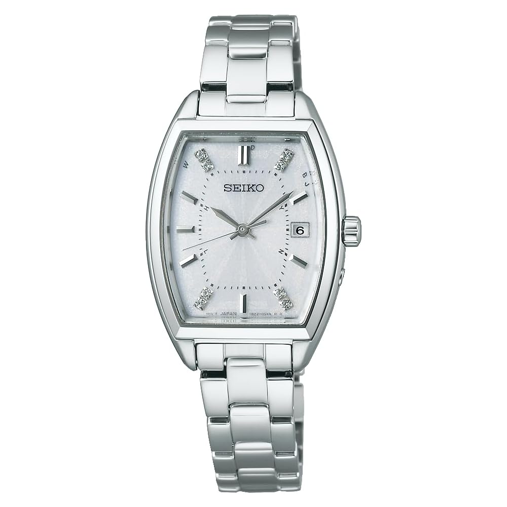 

Seiko Selection SWFH143 Ladies Solar Radio-Controlled Watch White Dial Stainless Steel Full Auto Calendar