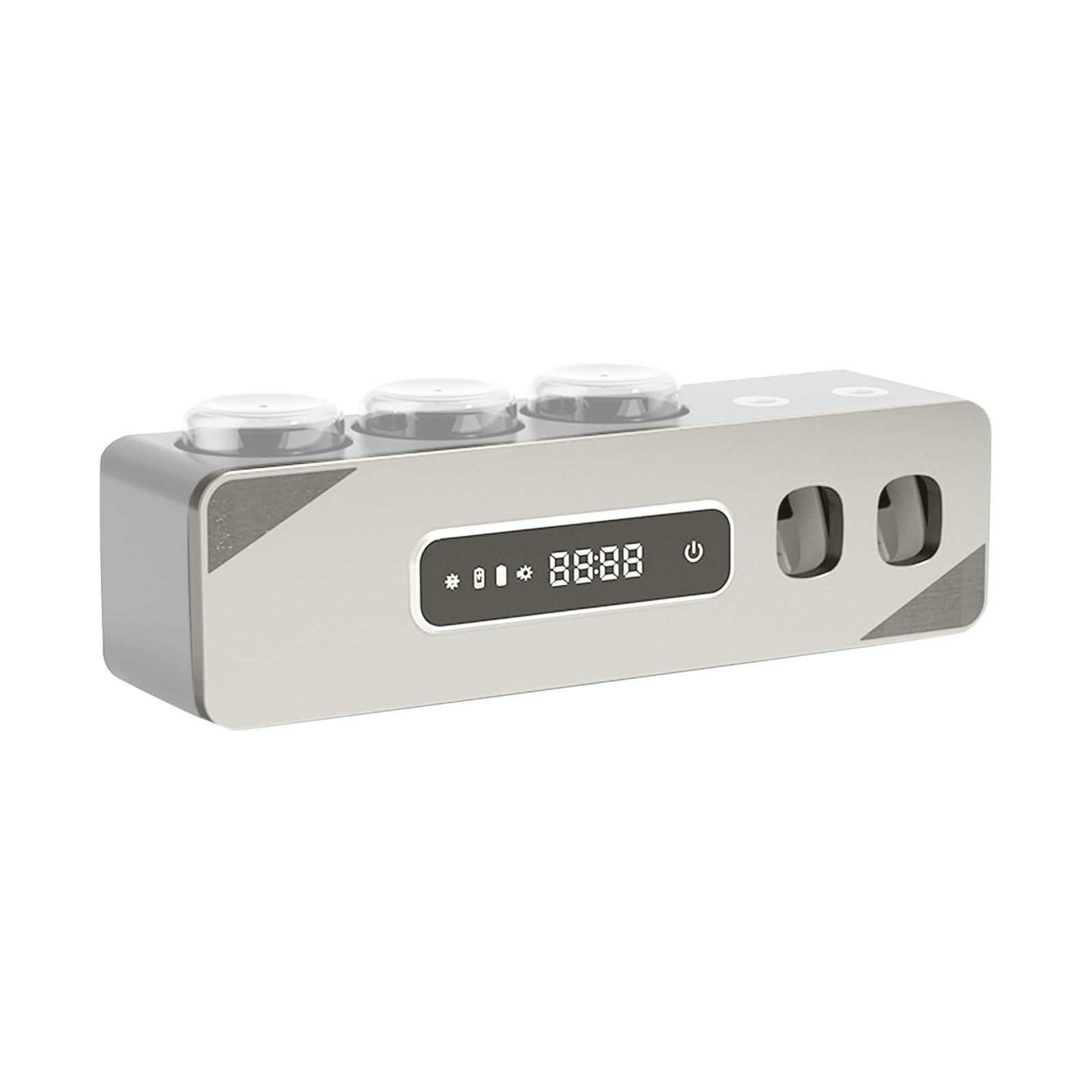 

USB-отверстие, бесплатная беспроводная зарядка, УФ-стойка для хранения зубных щеток One Size белый