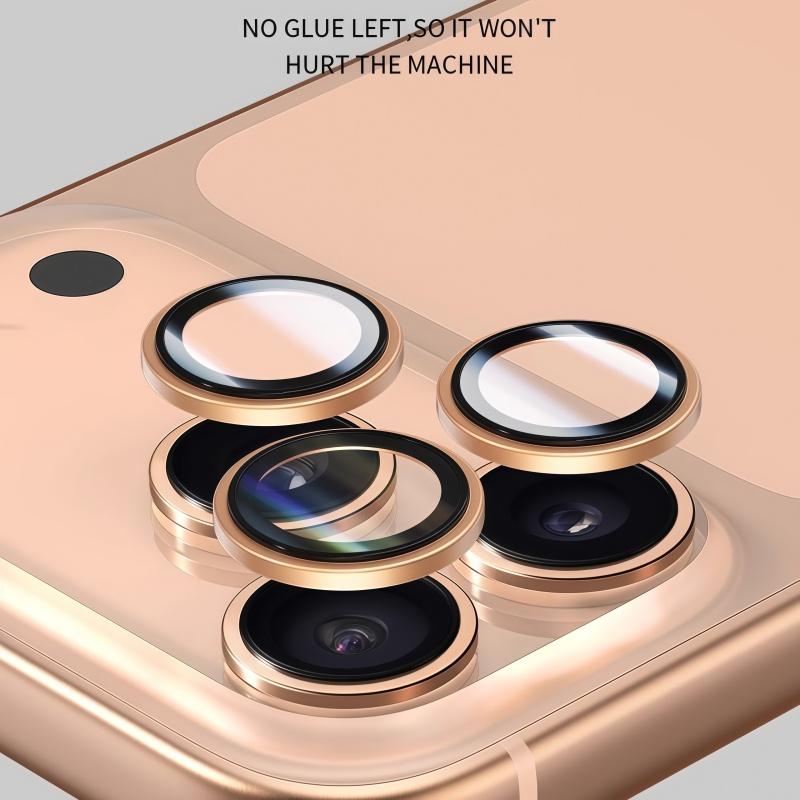 High Definition Lens Protective Film For iPhone17 17Air 17Pro 17ProMax Back Camera Tempered Glass Protector Case Easy To Install