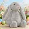 Plush Bunny Toy Huggable Stuffed Rabbit Plushie Simulation Animal Doll Home Living Room Bedroom Decoration Birthday Gift