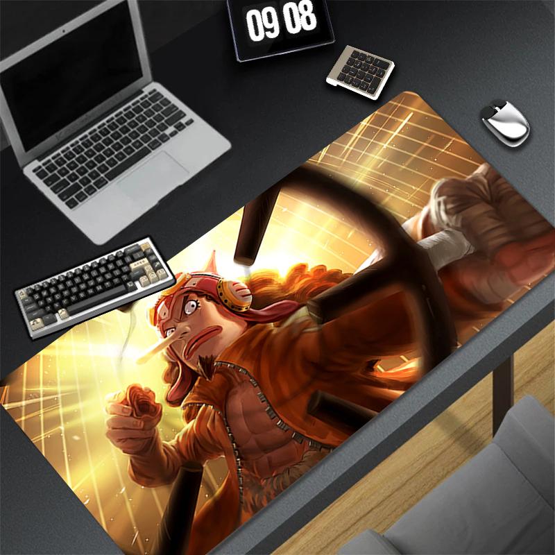 

Mouse Pads Fashion Brand Desk Mat Protector Gaming One Piece Mousepad Office Table Decor Keyboard Long Pad Computer Gamer Mats 30x60x0.2cm