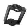 75mm Tripod Head Bowl Riser Aluminium Half Ball Flat To Bowl Adapter Converter Riser for Video Camera Tripod DSLR Rail