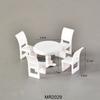 2Set Miniature Miniature Furniture Model Self Assembly Dollhouse Furniture Set  House Decoration