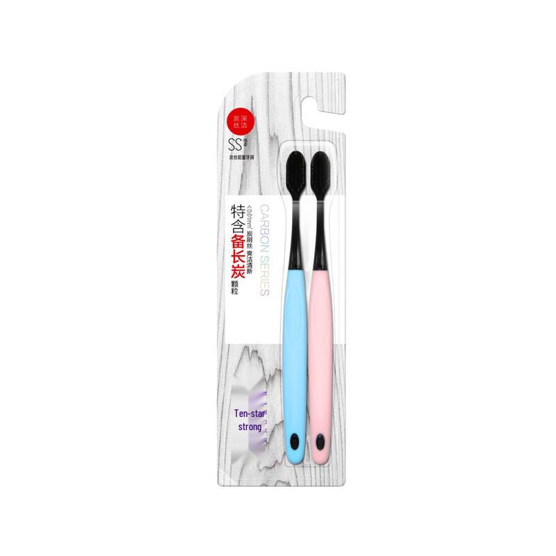 Shuke Charcoal Silk Toothbrush (4-Count)