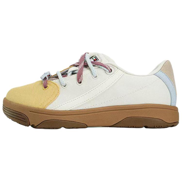 FILA PURE Кеды для скейтбординга Женские Низкие Кокосовое молоко Белый F12W633203FCY 35.5