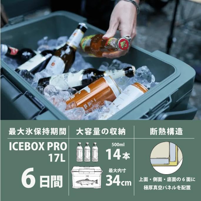 Shimano Ice Box PRO Mocha 03 17L NX-017X