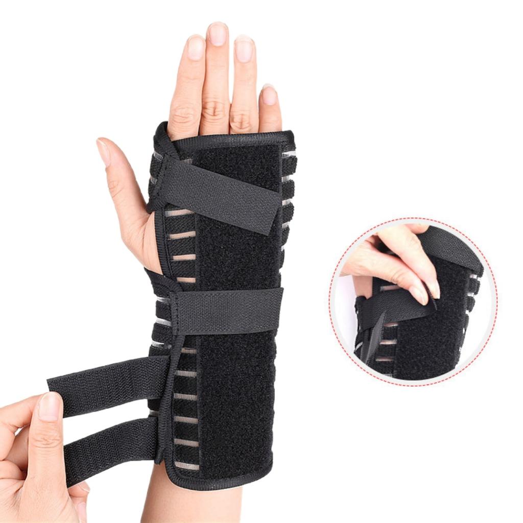 1 Stück Verstellbare Handgelenkstütze Schiene Für Karpaltunnel Verstauchungen Schmerzlinderung Handgelenkschutz Protektor Handflächenstütze