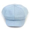 Universal chemistry Light Denim Belted Newsboycap