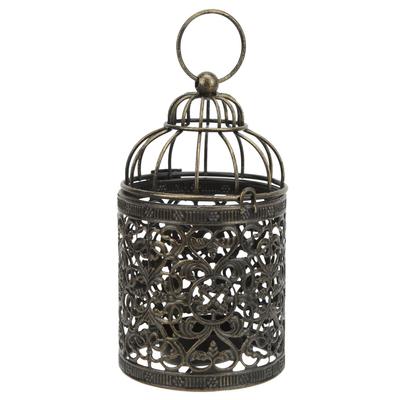 Iron Candle Holder European Retro Iron Rust Protection Elegant Style Vintage Candle Holder for