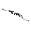 Pair of Motorcycle Brake Clutch Levers CNC Aluminum Alloy Adjustable Angle Ergonomic Brake
