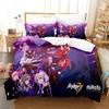 Nuovo Gioco Honkai Impact 3rd Set Biancheria da Letto Copripiumino con Federe Singolo Matrimoniale Queen King Biancheria da Letto Tessuti per la Casa