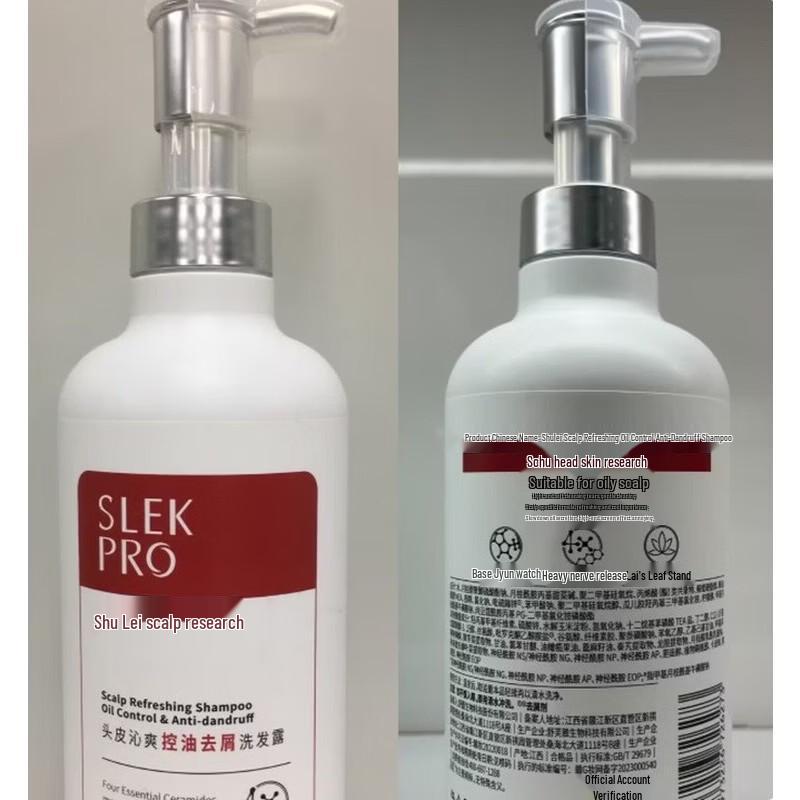 SLEK Scalp Refreshing Oil Control Anti-Dandruff Shampoo
