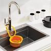 4PCS Hanging Food Scrap Filter Rack Removable Fruit Washing Basket Kitchen Garbage Filter  Bathroom