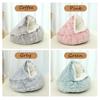 Soft Pet Sleep Bag Warm Dog Basket Round Cat Cushion Cats Dogs Mat Dog House Pet Cat Bed