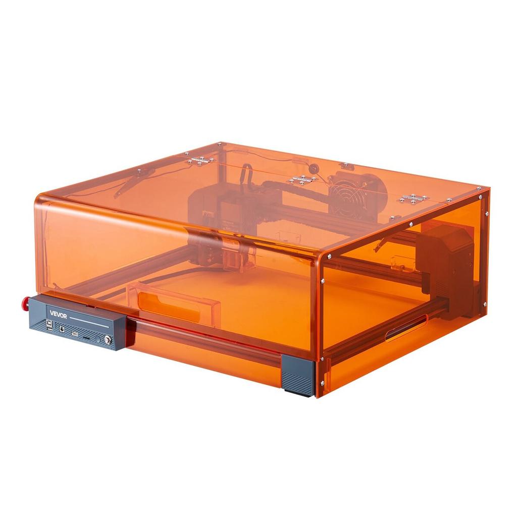Laser Engraver, 10W, Laser Engraving and Cutting Machine with Enclosure, Laser Cutter Engraver Machine, 300 x 300 mm Working Area, 7000 mm/min, for