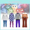 Чарівні костюми Insideout2 для дітей з персонажами Радість, Сум, Гнів, Огида, Страх для Геловінських вечірок