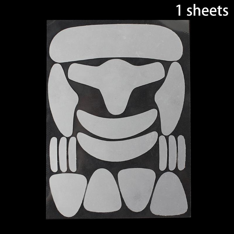 16Pcs Reusable Face Silicone Face Forehead Cheek Chin Sticker Face Skin Lifting Patches