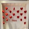 Charming Love Heart Door Curtain for Wedding & Princess Rooms
