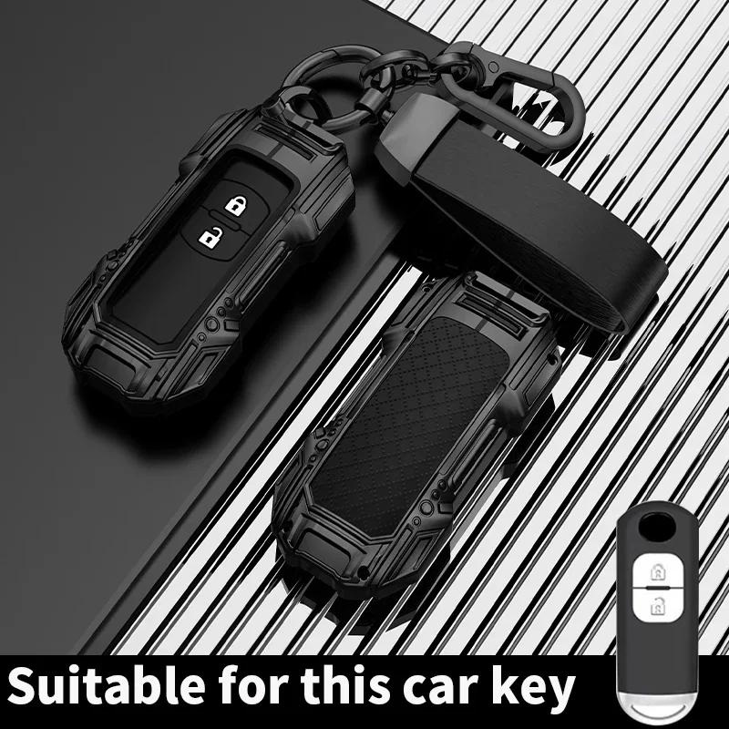 Hot Emblems 2 3 4 Buttons Car Remote Key Case Cover Shell Fob For MAZDA 2 3 5 6 CX-3 CX-5 CX-7 CX-9 Atenz Speed Miata MX5