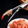 Stainless Steel Shrimp Peeler Prawn Deveiner Lobster Shell Remover for Effortless Seafood Preparation