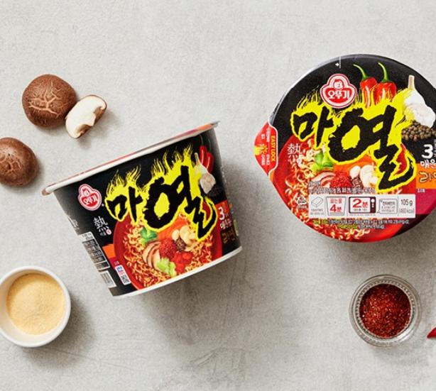 Ottogi Mayeol Ramen 105g X3 – Extreme Spicy Korean Noodles