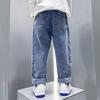 Boys' Jeans Spring and Autumn Pants Children's Loose Casual Handsome Boys' Pants Trendy