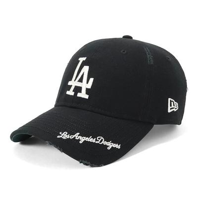 New Era Cap 9TWENTY MLB Los Angeles Dodgers Black 920 LOSDOD Visor Logo BLK M/L