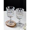 Elegant Glass Champagne Cup Set Creative Hand-Painted High-Aesthetic Value Red Wine Glasses French Style Beverage Accessories