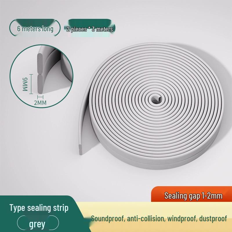 Těsnící lišta okna typu O z voděodolného a zvukotěsného UPVC pro dovnitř otevíraná okna