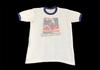 Vintage 80s Hanes Rochester Highamericana Balloon Festival 1978 Box Logo Ringer Printed Tee Tshirt Inspired Designer Streetwear Size S C478j