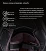 Retro Carbon Fiber Full Face Helmet for Kids - Motorcycle, Cruiser, Scooter