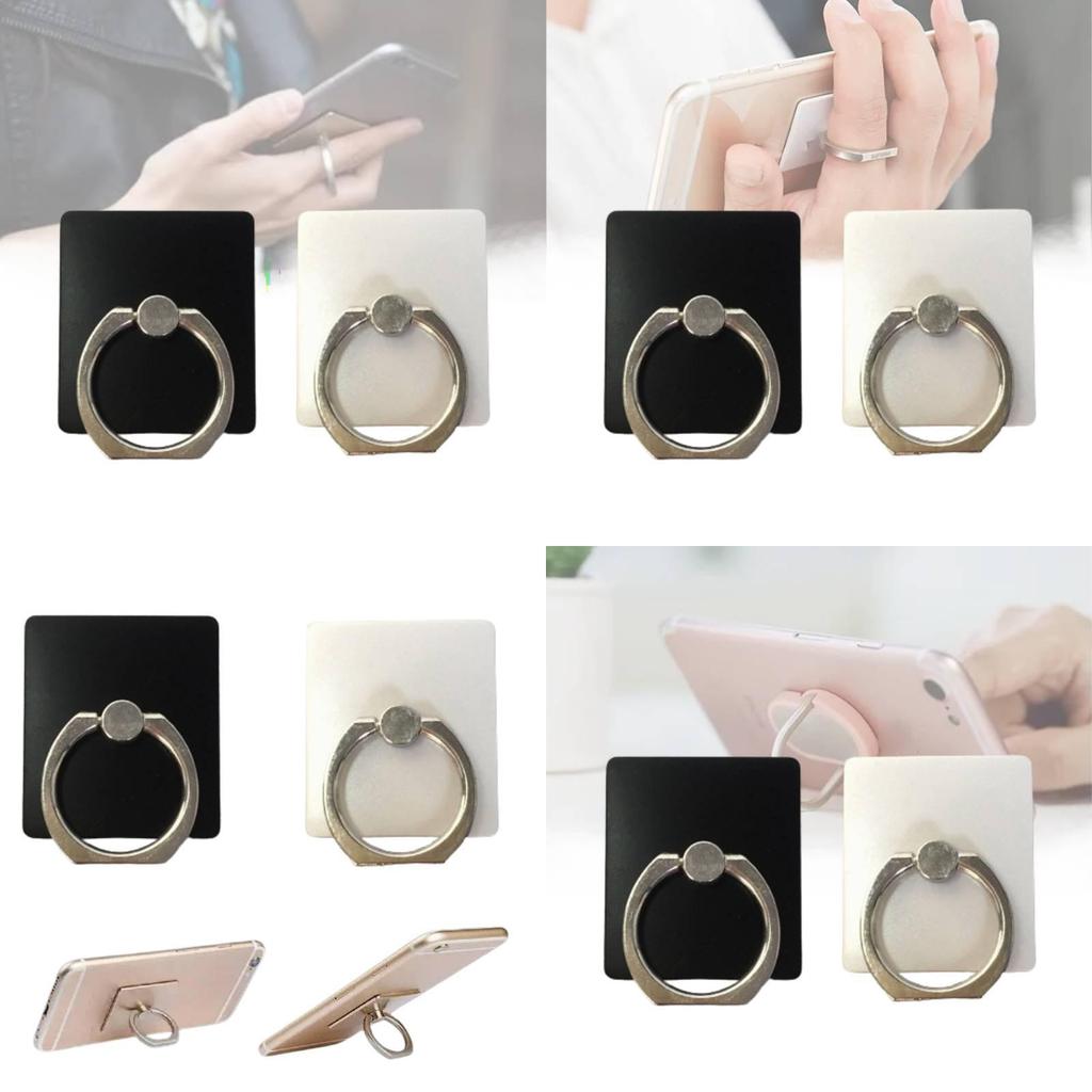 Creative Small Gift Lazy Mobile Finger Ring Holder Promotional Logo Gift