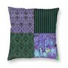 Haunted Mansion Square Pillowcase Polyester Linen Velvet Creative Zip Decor Throw Pillow Case Home Cushion Cover x