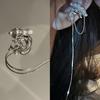 Luxury Elegant Ear Cuff For Women Girls Temperament Tassel Earrings Simple Without Piercing Clip Earrings Accessories Gifts