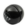 5 Speed Black / Silver Gear Shift Knob Lever Shifter Top Cap Cover For Alfa Romeo Giulietta 2012 2013 2014 2015 2016 2017 2018