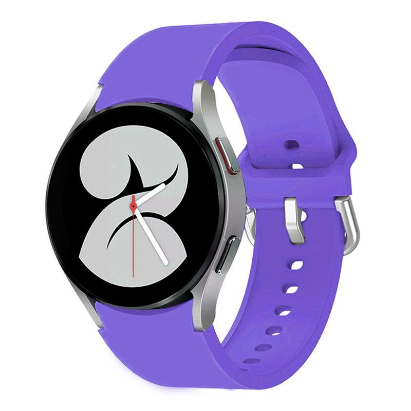 20mm řemínek na hodinky Pro Samsung Galaxy Watch 7/5/6 44mm 40mm Silikonový náramek Galaxy Watch 4 classic/5 pro 47mm 43mm 46 45mm pásek