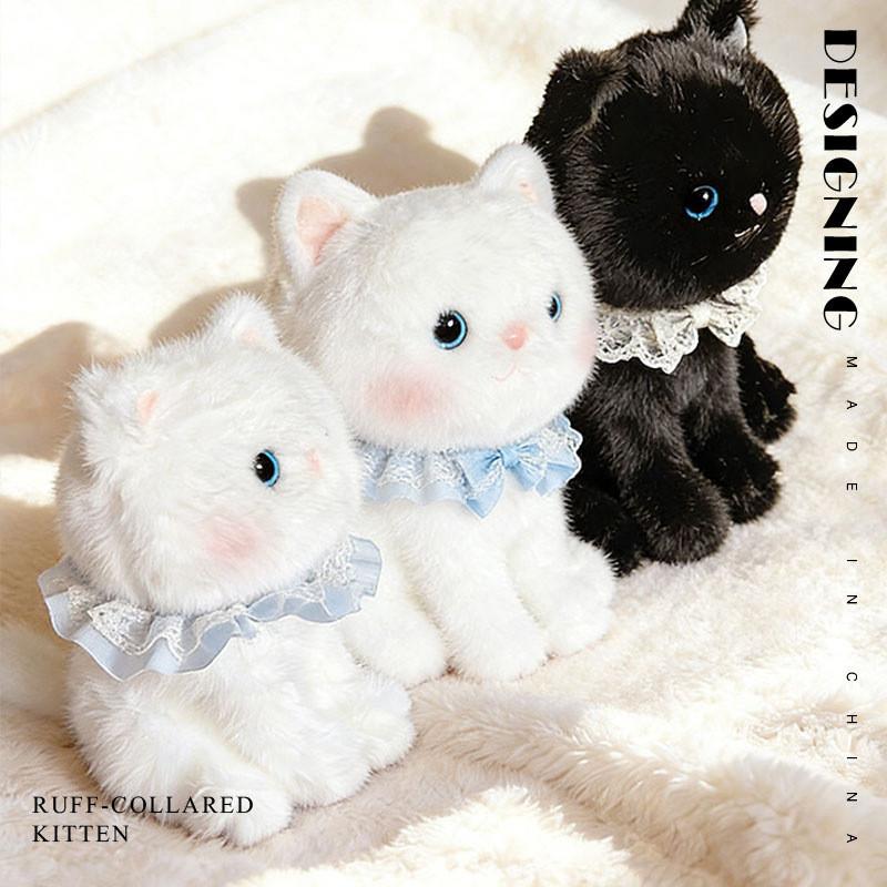 Peluche Gatto Bambola Giocattolo Per Bambini Bambine Animale Imbottito Morbido Regalo